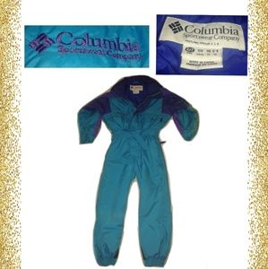 Vintage 80s - 90s  Columbia snow suit   ski suit